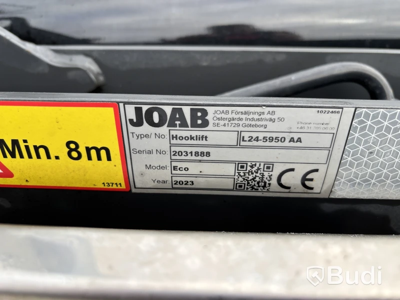 Tridemväxlare Mercedes-Benz Arocs 3751 -2023 | JOAB 24 ton | Plogutrustad