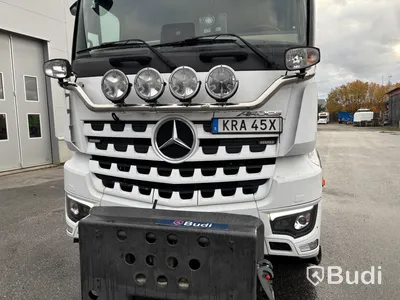 Tridemväxlare Mercedes-Benz Arocs 3751 -2023 | JOAB 24 ton | Plogutrustad