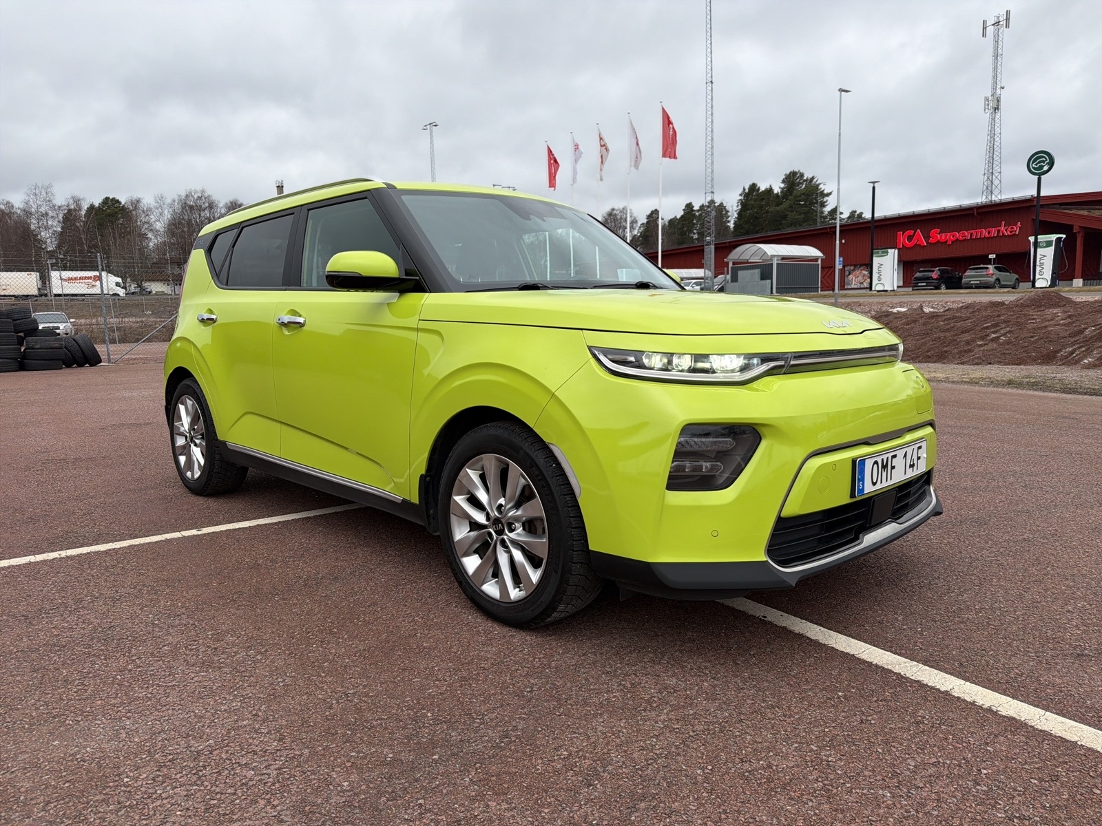 Elbil Kia e-Soul 64 kWh, 204hk, 2022