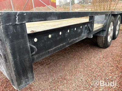 Biltransportsläp BCW - 2000 kg – Dubbelaxlad – Besiktigad