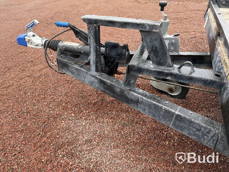 Biltransportsläp BCW - 2000 kg – Dubbelaxlad – Besiktigad