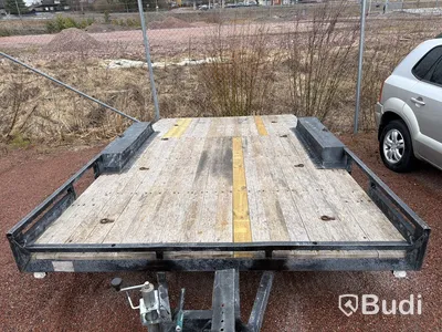 Biltransportsläp BCW - 2000 kg – Dubbelaxlad – Besiktigad