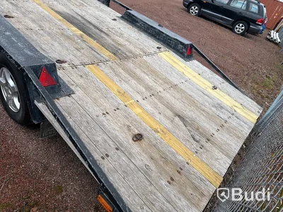 Biltransportsläp BCW - 2000 kg – Dubbelaxlad – Besiktigad