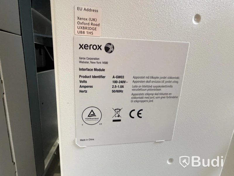 Multifunktionsskrivare Xerox Versant 180