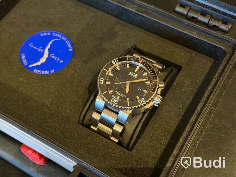 Armbandsur, ORIS Carlos Coste IV, 46mm, titan, limited edition 979/2000