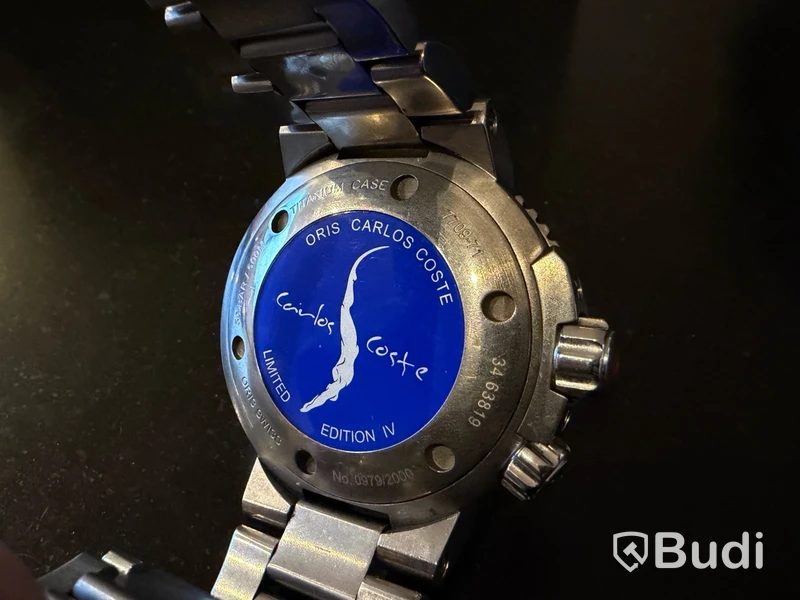Armbandsur, ORIS Carlos Coste IV, 46mm, titan, limited edition 979/2000