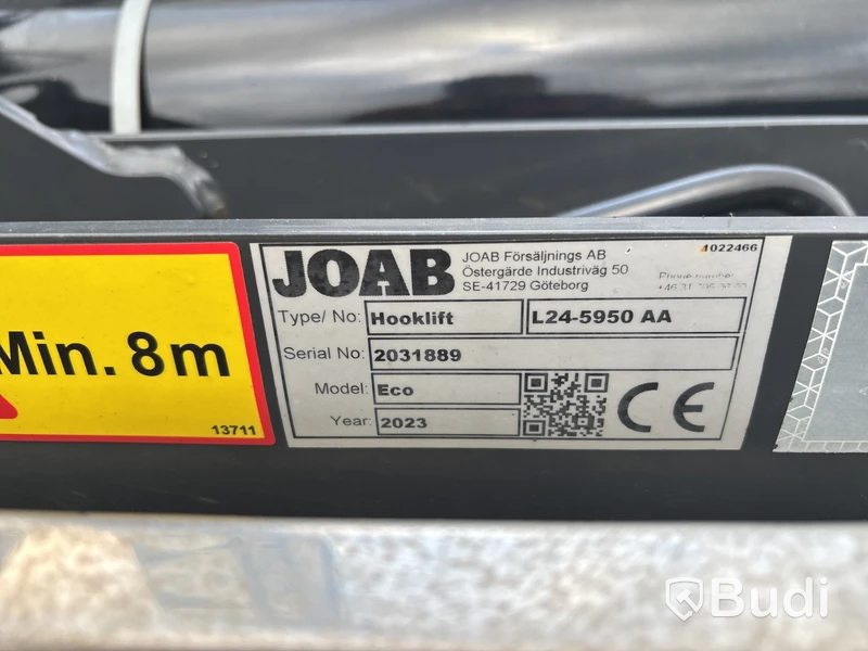 Tridemväxlare Mercedes-Benz  963-8-H Arocs 3751 -2023 | JOAB L24 | Plogutrustad