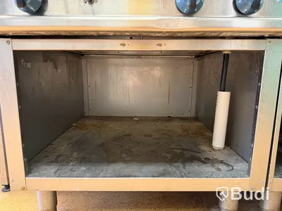 Storköksspis Zanussi V800 med vattenbad – 4 plattor