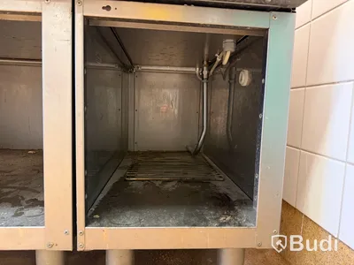 Storköksspis Zanussi V800 med vattenbad – 4 plattor
