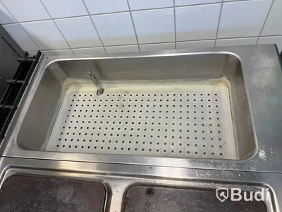 Storköksspis Zanussi V800 med vattenbad – 4 plattor