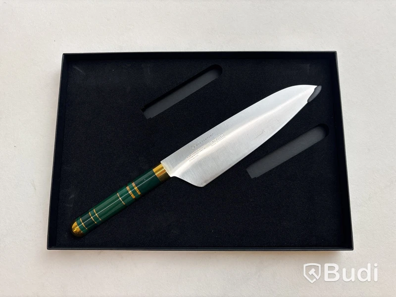 2 st. Kockkniv Bon Centuri Chefs Knife, 20 cm, Saint Marquis green