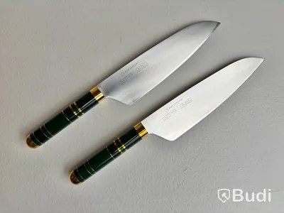 2 st. Kockkniv Bon Centuri Chefs Knife, 20 cm, Saint Marquis green.