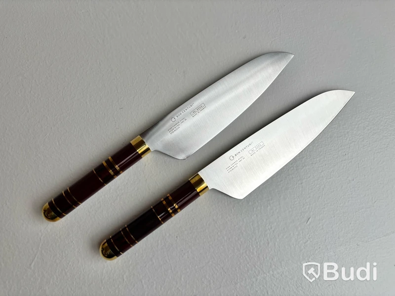 2 st. Kockkniv Bon Centuri Chefs Knife, 20 cm, Bordeaux red.