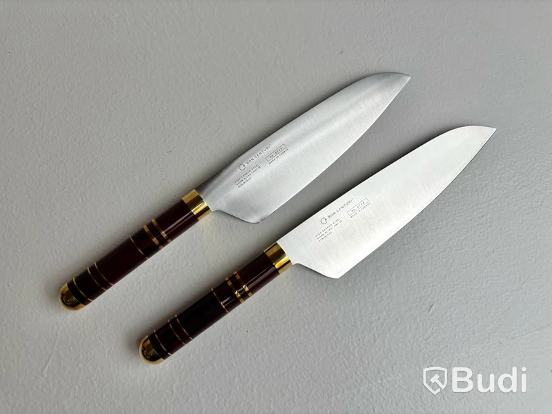2 st. Kockkniv Bon Centuri Chefs Knife, 20 cm, Bordeaux red.