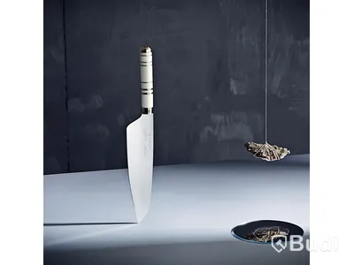 Kockkniv och brödkniv Bon Centuri, Oyster white