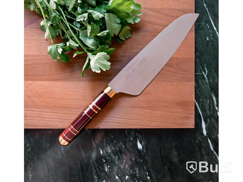 2 st. Kockkniv Bon Centuri Chefs Knife, 20 cm, Bordeaux red