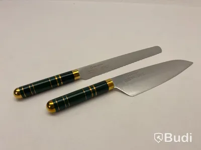 Kockkniv och brödkniv Bon Centuri, Saint Marquis green