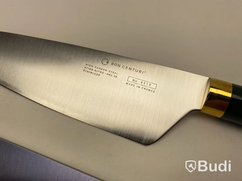 Kockkniv och brödkniv Bon Centuri, Saint Marquis green