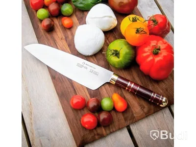 4 st. Kockkniv Bon Centuri Chefs Knife, 20 cm - 2 st. Marine blue och 2 st. Bordeaux red