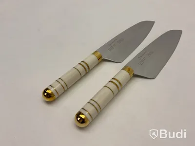 2 st. Kockkniv Bon Centuri, Oyster white