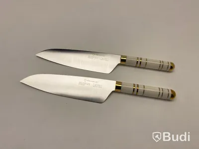 2 st. Kockkniv Bon Centuri, Oyster white