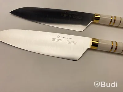 2 st. Kockkniv Bon Centuri, Oyster white
