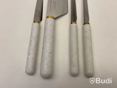 Knivset 4-delar Bon Centuri, Marble white