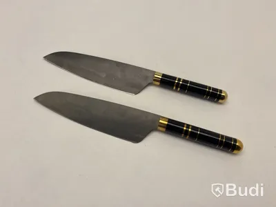 2 st. Kockkniv Bon Centuri, Nero black