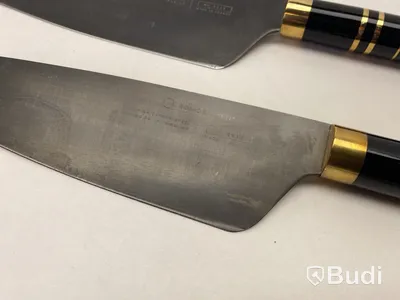 2 st. Kockkniv Bon Centuri, Nero black