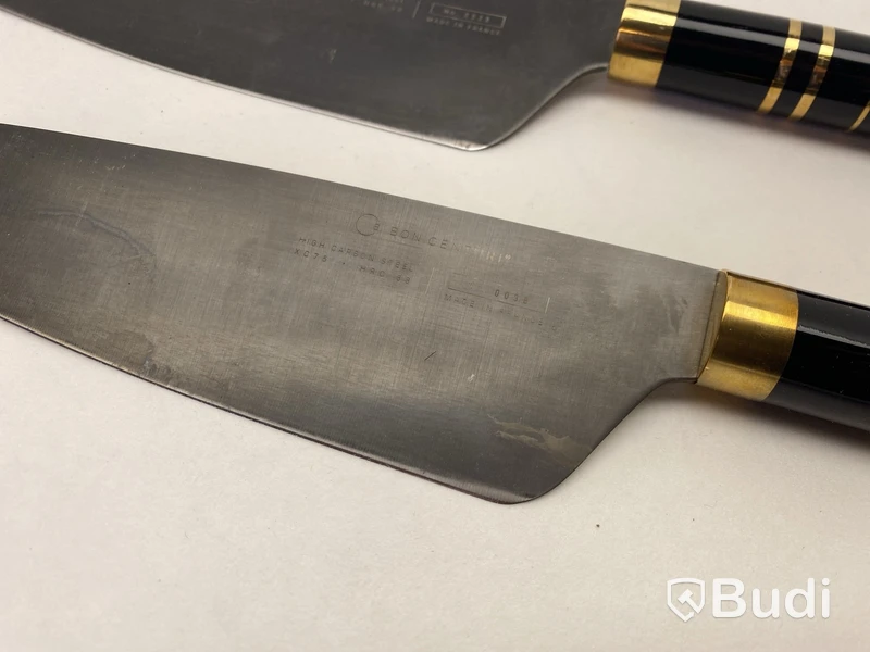 2 st. Kockkniv Bon Centuri, Nero black