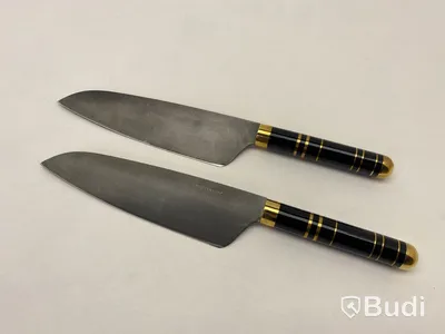2 st. Kockkniv Bon Centuri, Nero black