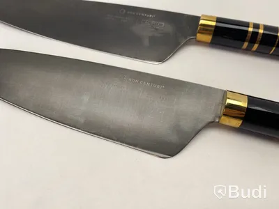 2 st. Kockkniv Bon Centuri, Nero black