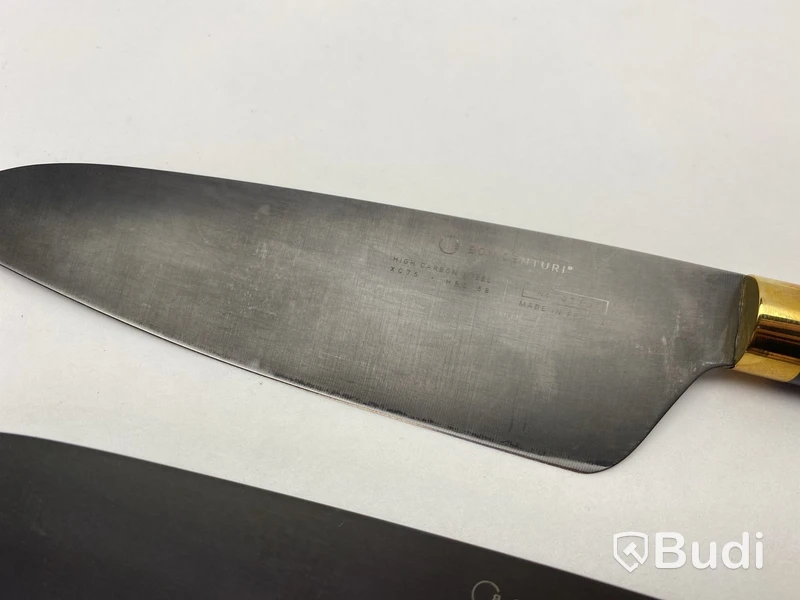 2 st. Kockkniv Bon Centuri, Nero black