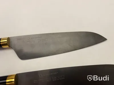 2 st. Kockkniv Bon Centuri, Nero black