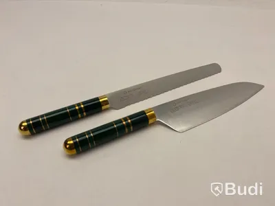 Kockkniv och brödkniv Bon Centuri, Saint Marquis green