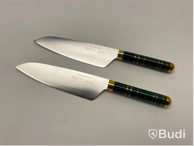 2 st. Kockkniv Bon Centuri Chefs Knife, 20 cm, Saint Marquis green