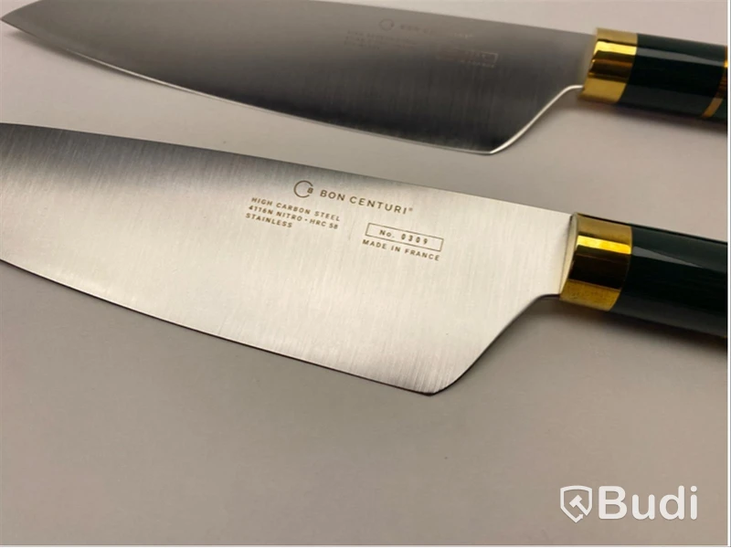 2 st. Kockkniv Bon Centuri Chefs Knife, 20 cm, Saint Marquis green