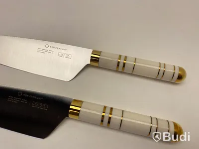 2 st. Kockkniv Bon Centuri, Oyster white