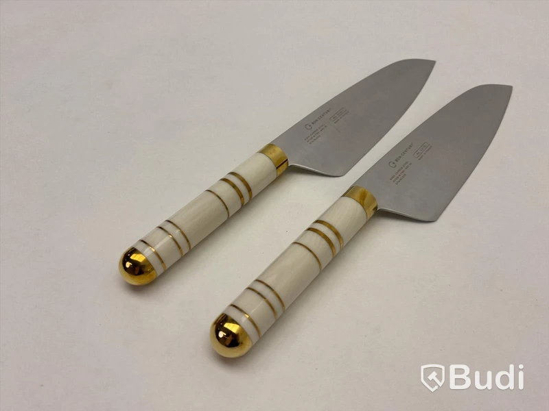2 st. Kockkniv Bon Centuri, Oyster white