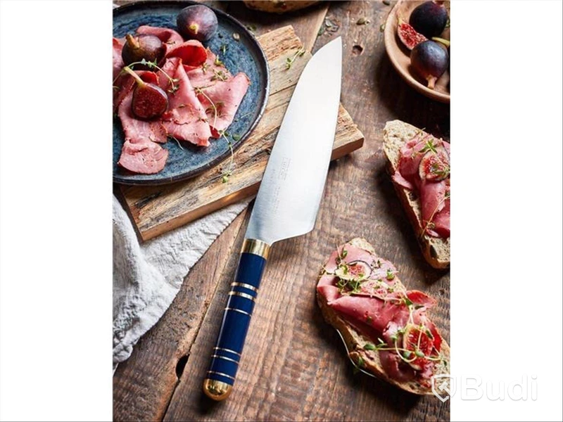 4 st. Kockkniv Bon Centuri Chefs Knife, 20 cm - 2 st. Marine blue och 2 st. Bordeaux red