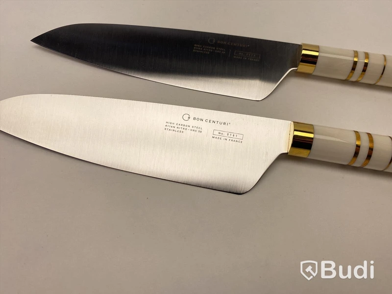 2 st. Kockkniv Bon Centuri, Oyster white