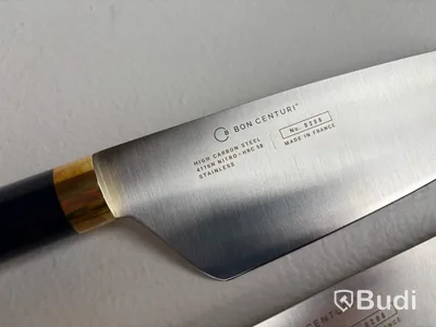 2 st. Kockkniv Bon Centuri Chefs Knife, 20 cm, Marine blue.