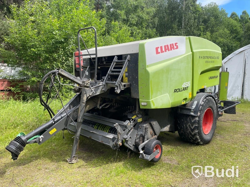 Combination baler-wrapper Claas Rollant 455 Uniwrap - 2018