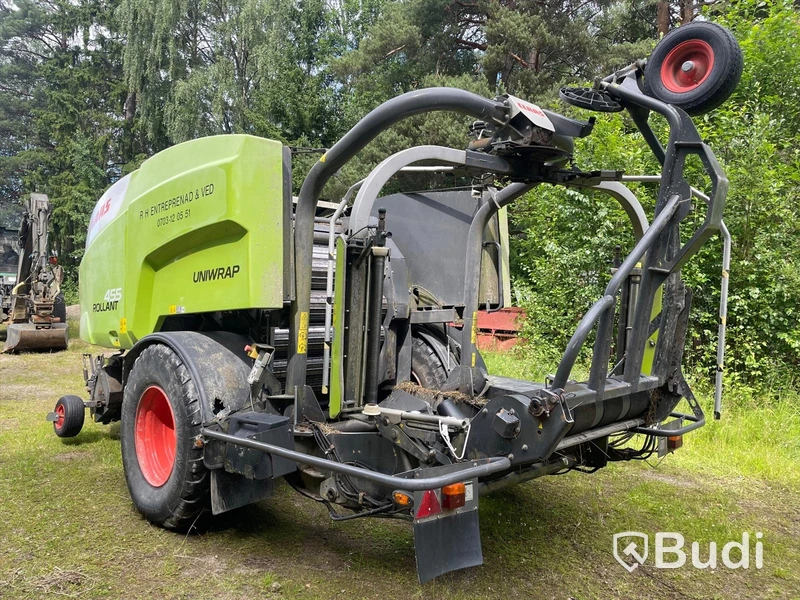 Combination baler-wrapper Claas Rollant 455 Uniwrap - 2018