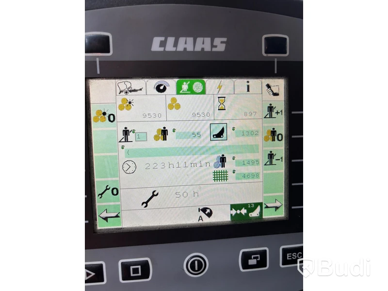 Combination baler-wrapper Claas Rollant 455 Uniwrap - 2018
