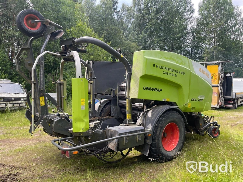 Combination baler-wrapper Claas Rollant 455 Uniwrap - 2018