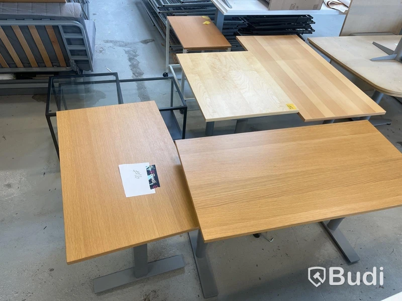 6 st. Diverse mindre bord