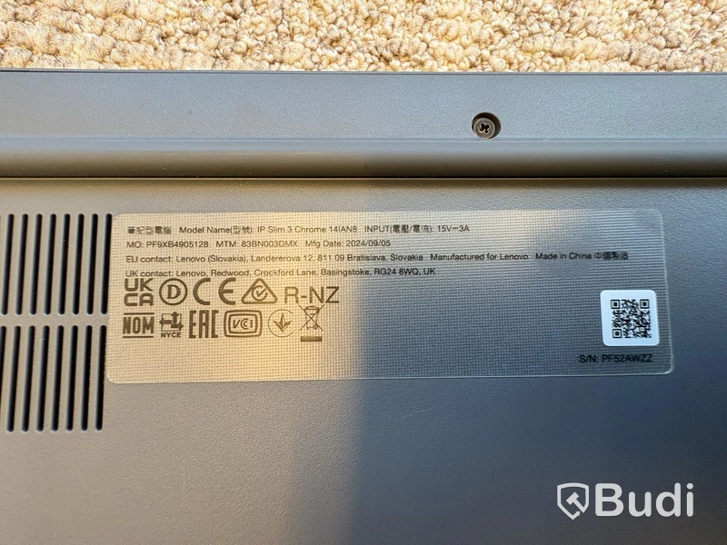 Laptop Lenovo IdeaPad Slim 3 Chromebook Plus, 14 tum