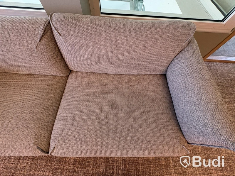 Soffa, 2-sits, beige tyg IKEA ÄPPLARYD