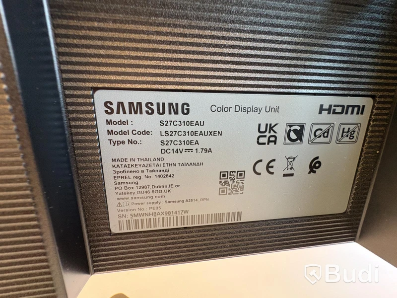 Datorskärm Samsung S27C310EAU, 27 tum, HDMI